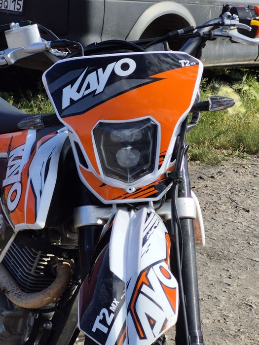 Эндуро мотоцикл kayo t2 mx