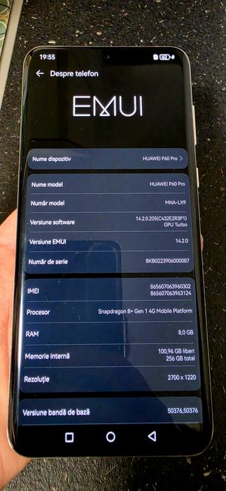 Vand Huawei P60 PRO