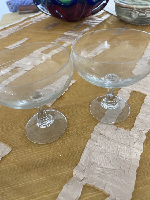 Стъклени чаши за шампанско