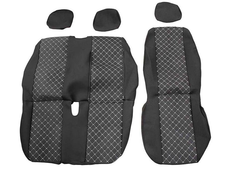 Тапицерия Капитоне за Peugeot Boxer 2015+ / Пежо Боксер 2+1 3 цвята