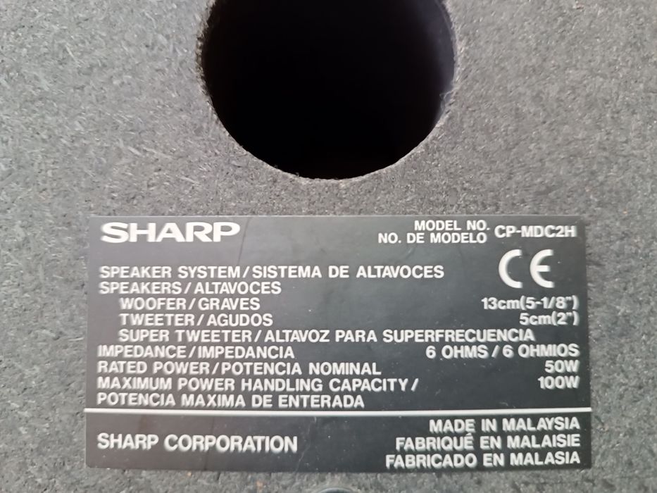 Boxe Sharp Noi  100W