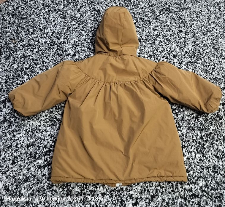 Детская парка-пальто