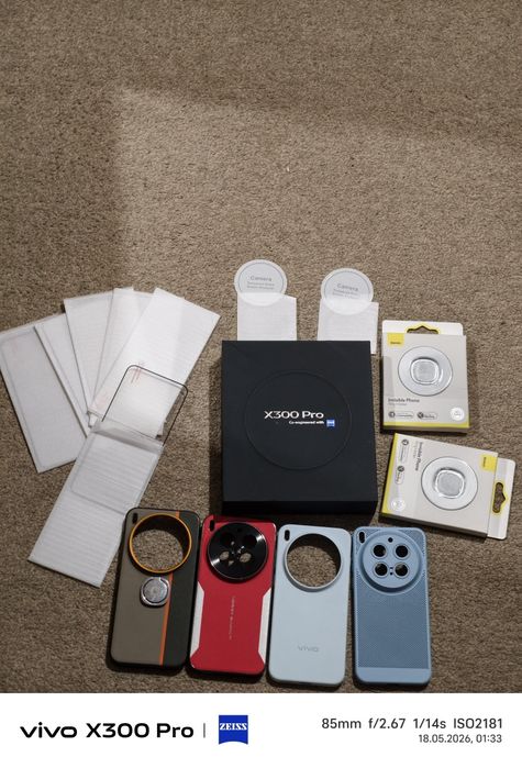 Vivo x300 pro VARIANTA UNICA IN RO! X100 ZOOM,512GB, BATERIE DE 6500 ETC...