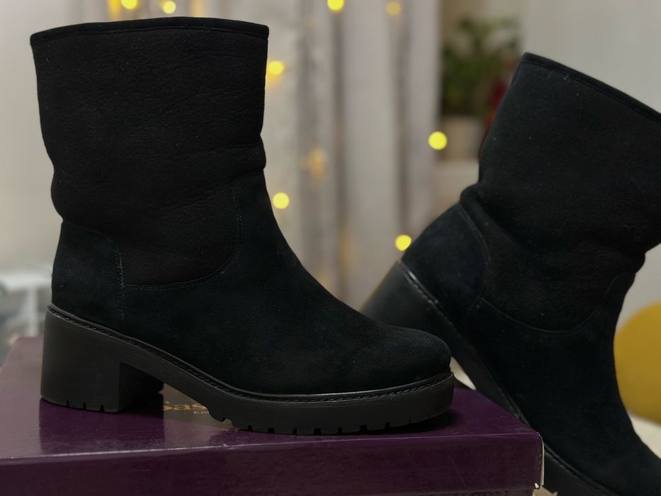 Натуральные зимние сапоги Sasha Fabiani — 39 размер!