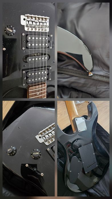 Kit complet Chitară electrică Yamaha ERG121 (+husă) + amplificator Line 6 Spider IV 15 + căști jack