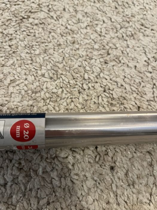 Galerie draperii sina de 160 cm metal profil culisare