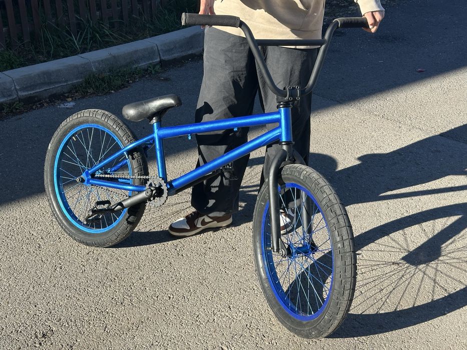 Bmx mongoose blue custom