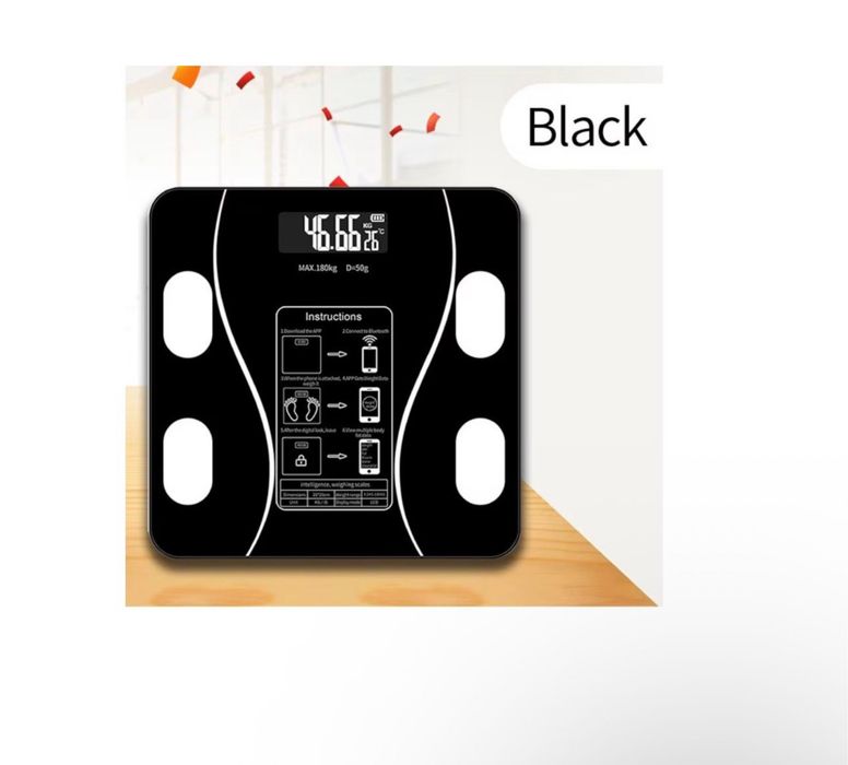 Cantar SMART electronic cu monitorizare personalizata, Wireless BMI BlueTooth