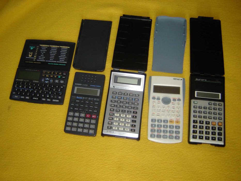 Calculatoare Casio,Sharp si Texas Japan anii 80-90