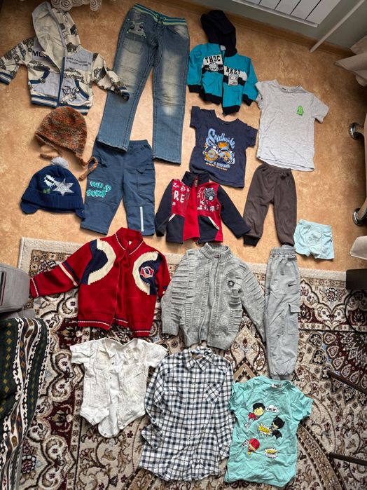 Пакет детских вещей даром