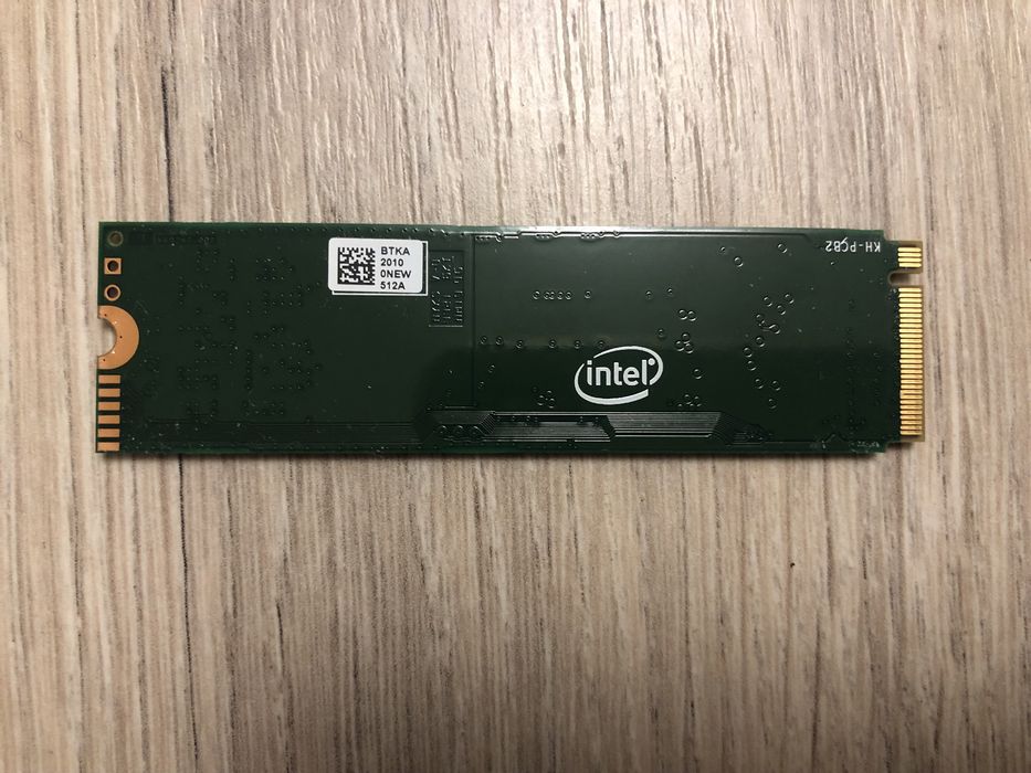 NVMe SSD M2 512 GB Intel