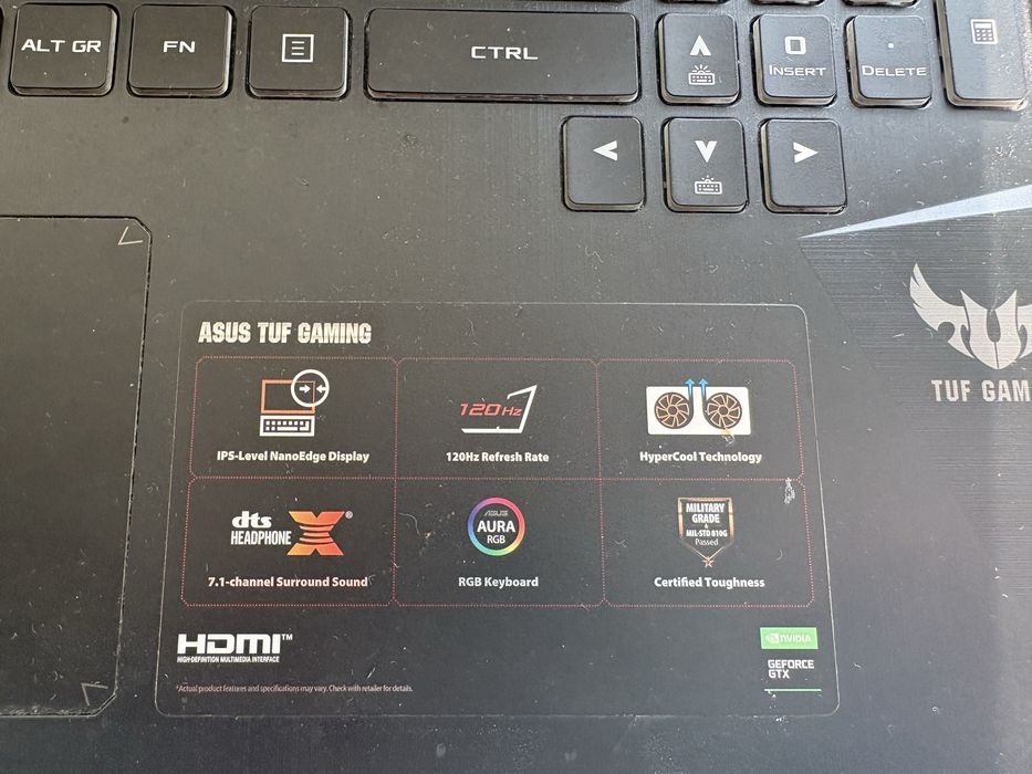 Laptop Asus tuf gaming
