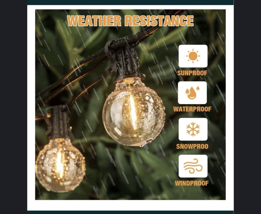 Лед лампички верига