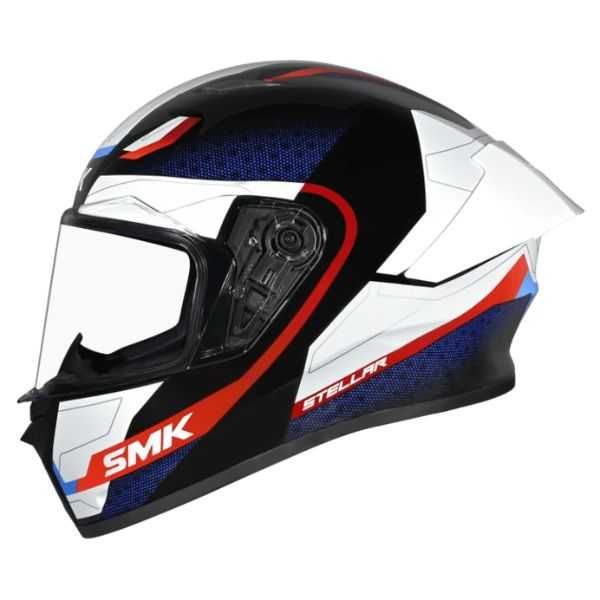 Мото каска за мотор SMK STELLAR SPORT FLIGHT  Blue/Red