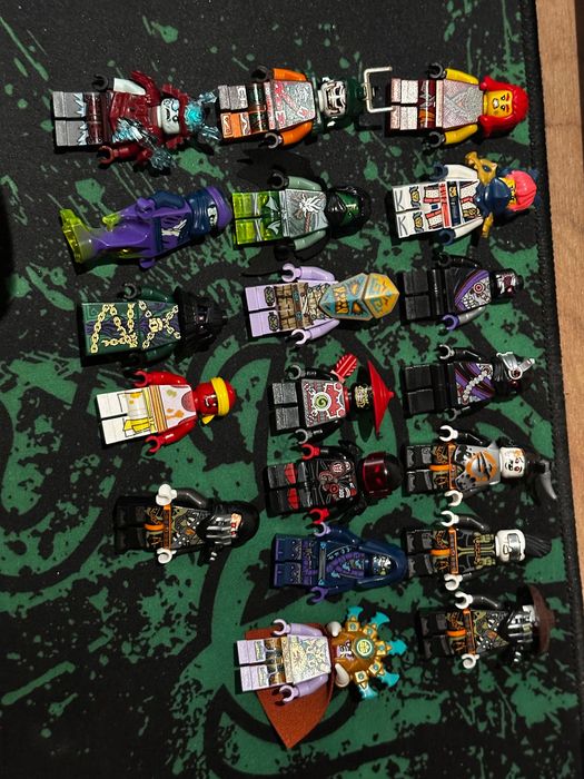 lego минифигурки ниндзяго