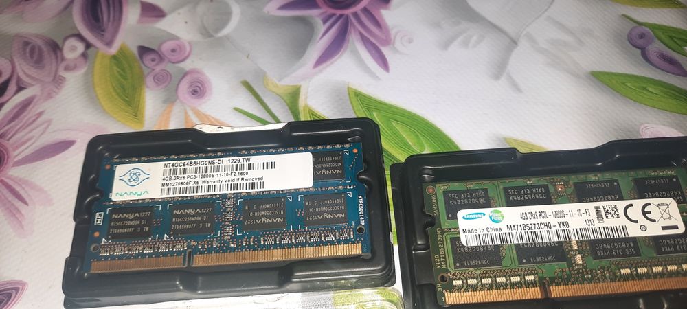 Оперативная память DDR3 4GB и DDR4 4GB для ноутбук и моноблоков.