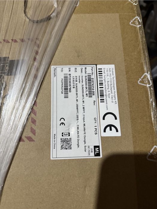 Invertor Huawei SUN200-6-8 ktl M1