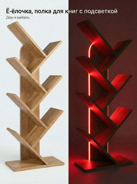 Полочки для книг и журналов