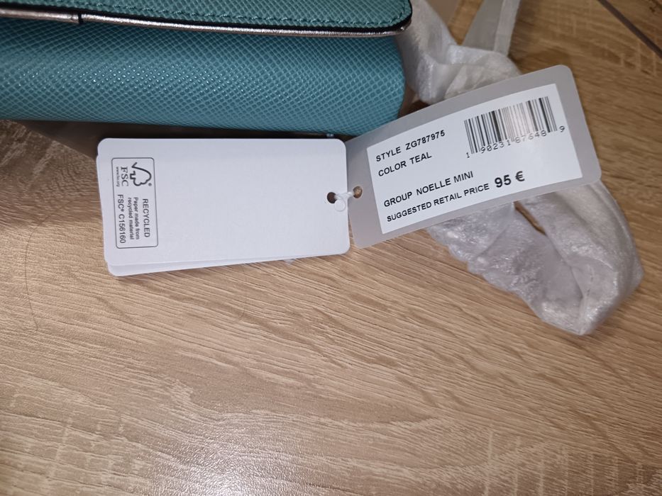 Geanta Guess turcoaz