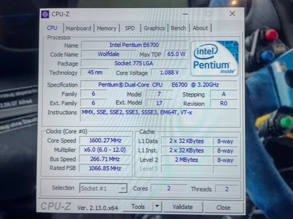 Intel Pentium E6700 3.2GHz
