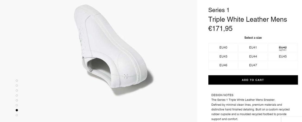 Pantofi sport casual 42 premium Liberto Spain piele naturala NOI