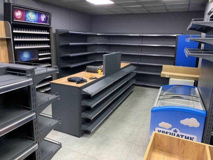 Стеллаж полка для магазина