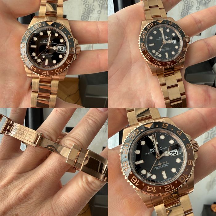 Rolex GMT - Master II Rootbeear Rose Gold