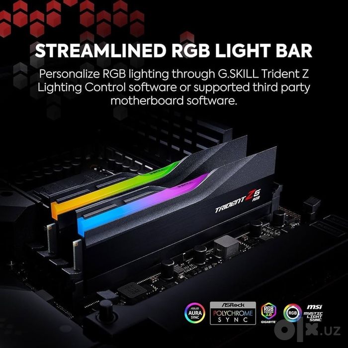 Gskill Trident Z5 RGB 2x16 32GB 6000 MHz DDR5 RAM