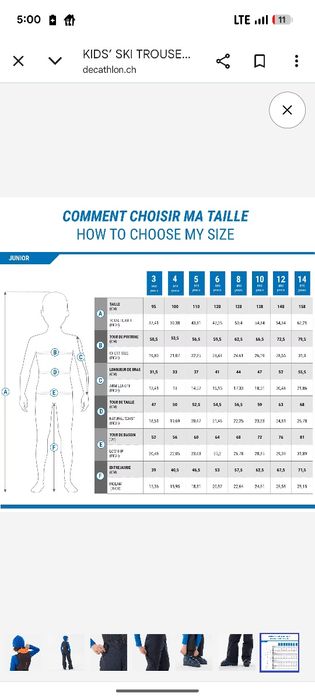 Панталон за ски и сноуборд Wedze freeride