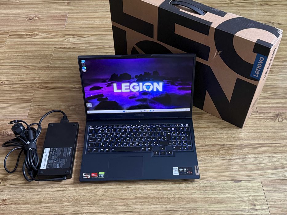 165Hz Legion 5`Ryzen 5600H/RTX 3070/32GB RAM/512GB SSD/Бат 6ч