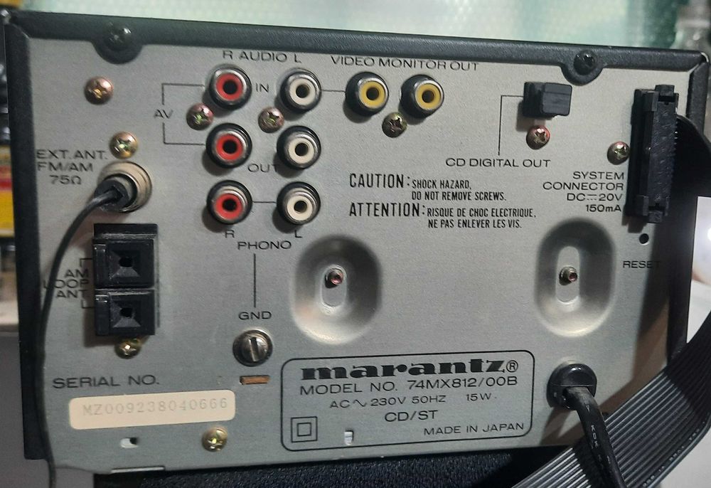 Vand linie audio mini Marantz 74MX811/812, model rar