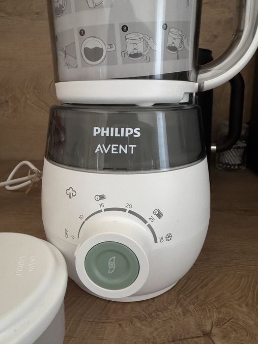 Уред за готвене на пара на Philips Avent