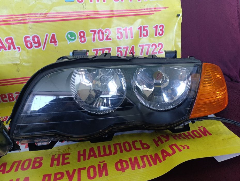 Фары на BMW E46 до рестайлинг