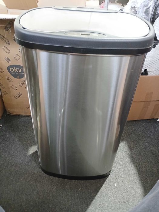 Coș gunoi inox Amagabeli 50L cu senzor automat