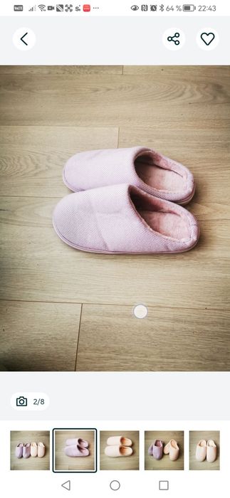 Papuci casa noi mărimea 34 și 35
