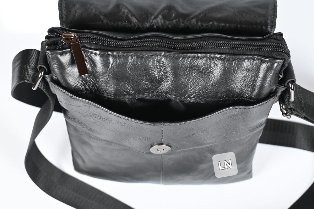 -10% Намаление!!! Мъжка чанта от естествена кожа