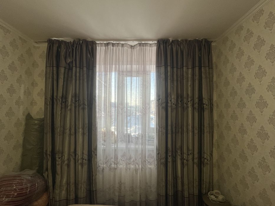 Продам штор с тюлем