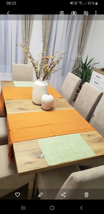 Masa sufragerie din lemn