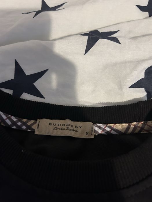 Черно горнище на Burberry