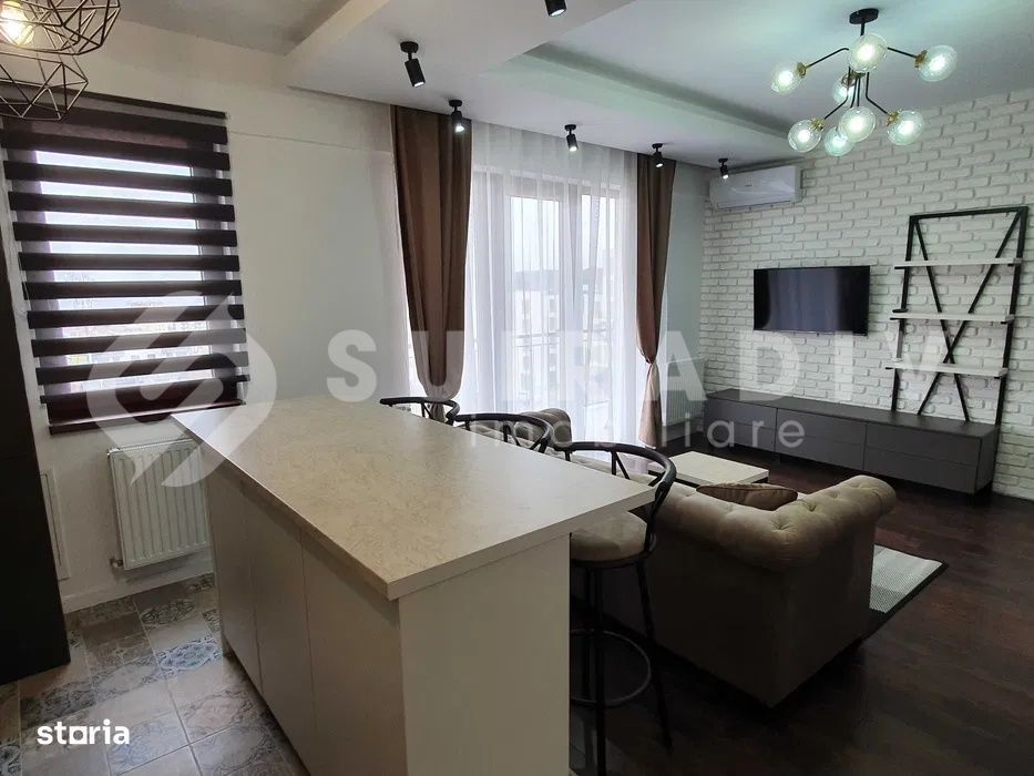 Apartament modern, terasa, parcare subterana- Ansamblul Luminia