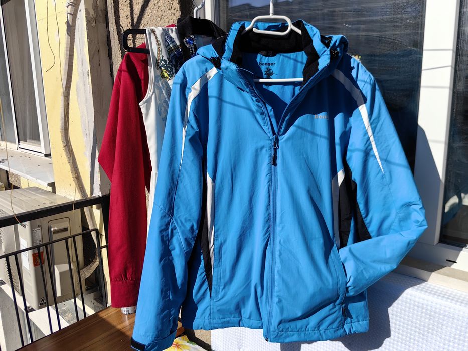 Ски яке Benger / Blue Ski Jacket Benger - размер EU 40 (M), отлично състояние