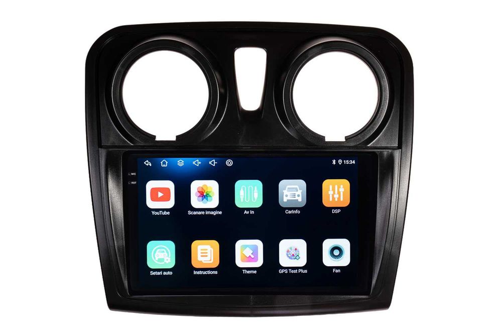Navigatie Logan 2 Dacia Android 14 , Carplay Wireless Android Auto + Camera Marsarier