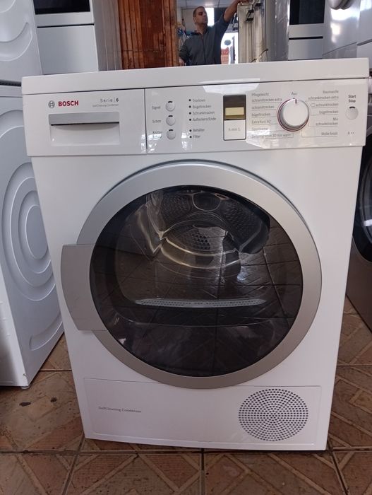 Сушилня с термопомпа Бош Bosch Serie 6 A++ 8кг  с две години гаранция!