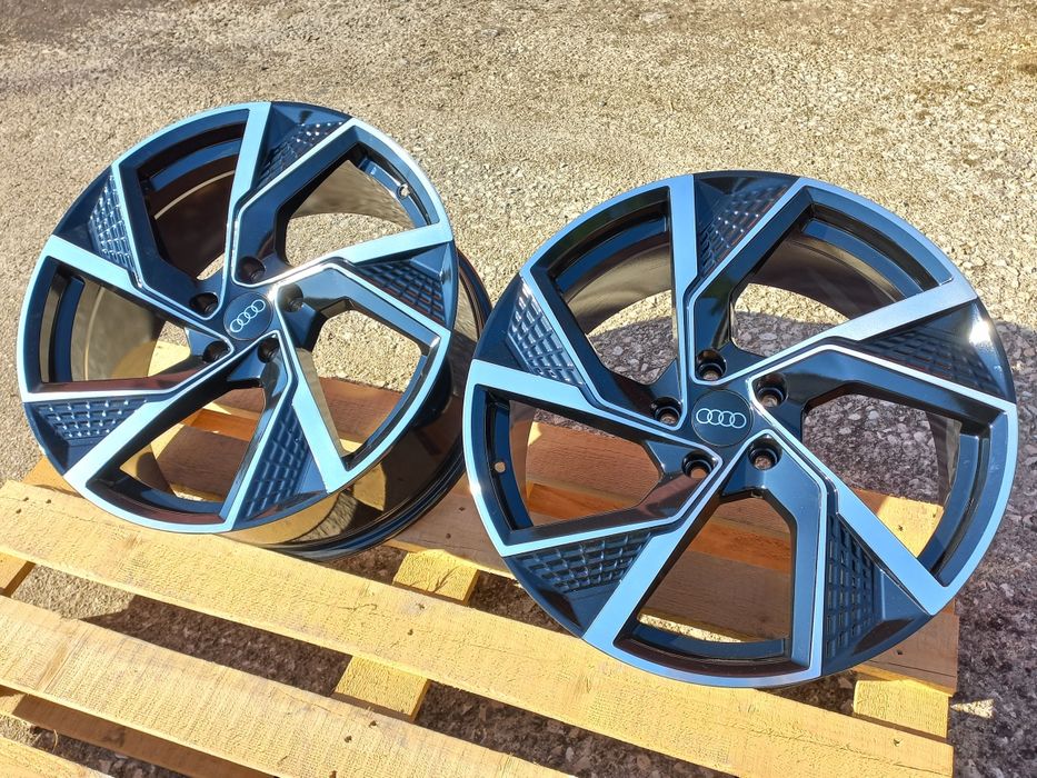 18 Audi RS2025 line A4 A5 A6 A7 A8 Q3 Q5 Rs6 Rs7 Black Diamond 8.5j