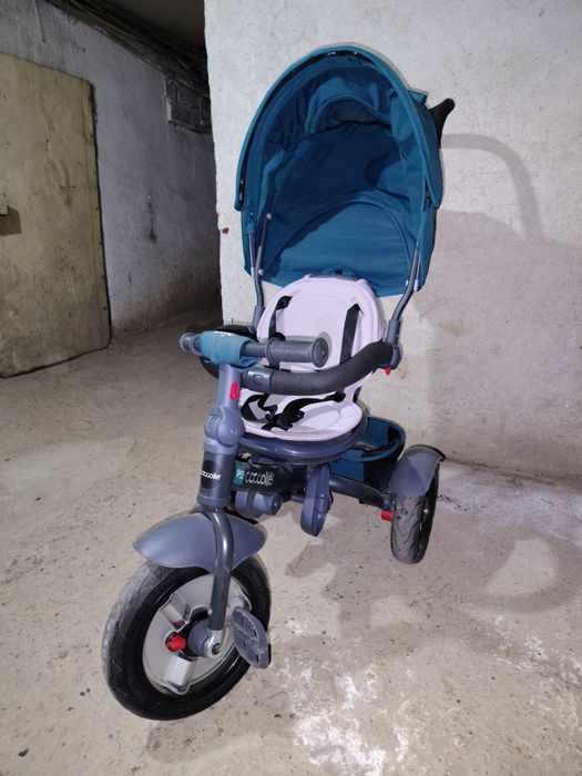 Tricicleta Coccolle Giro Plus Albastru
