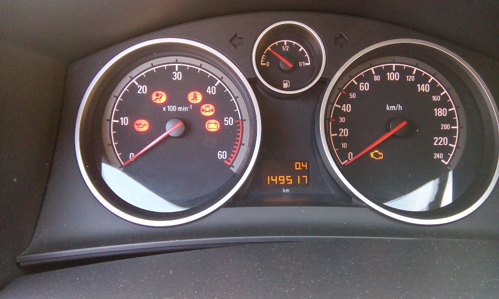 opel astra H 1.7cdti-GTC-101кс/2006/- на части