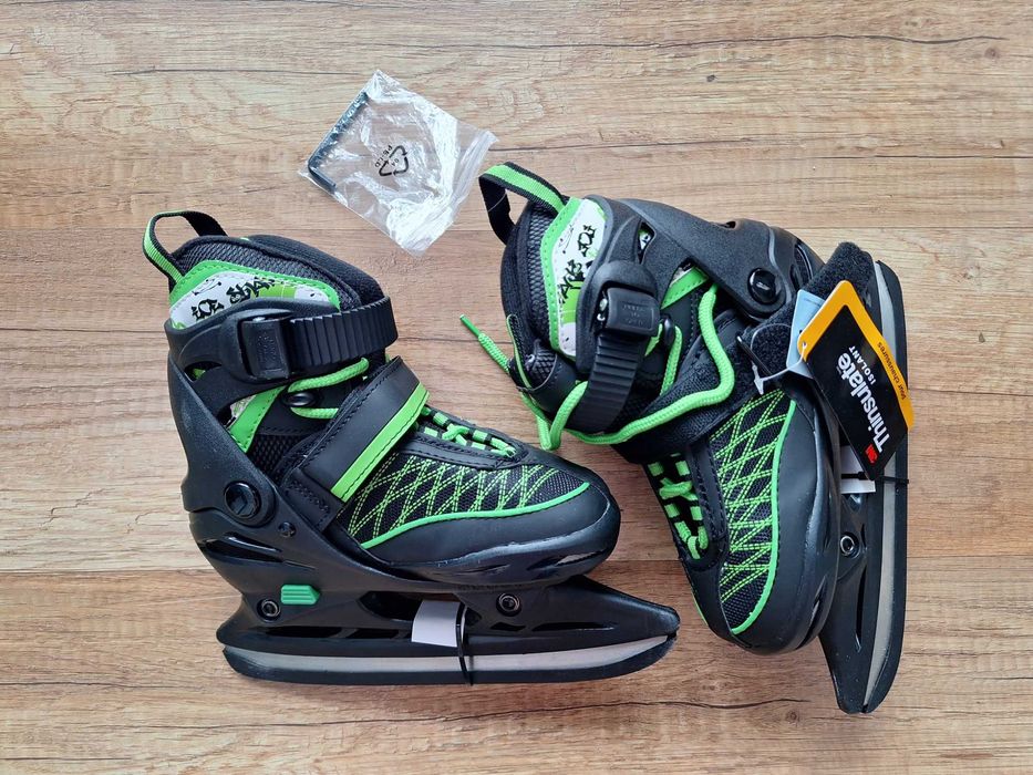 Patine nou nouţi, 29-33, verde
