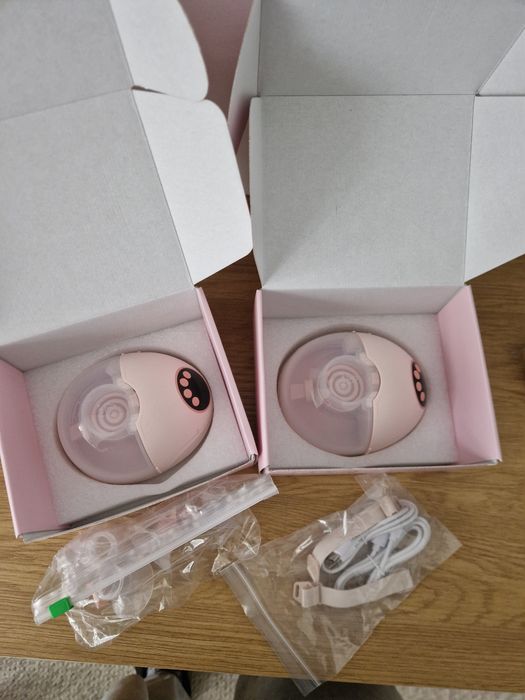 Set 2 pompe electrice san purtabilă / wearable hands-free (Model MY-382) – Stare excelentă