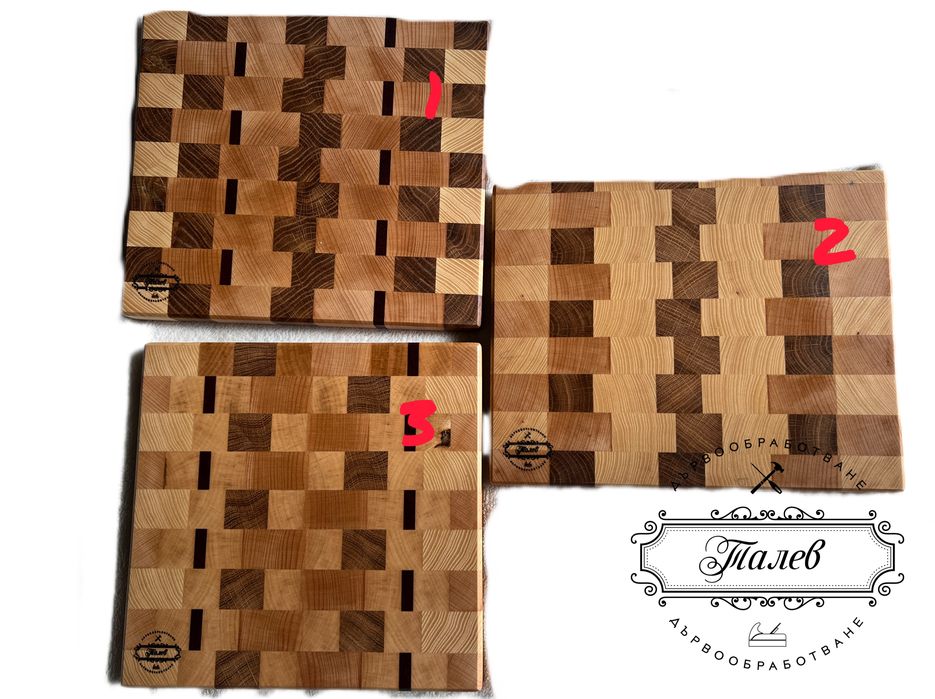 Дъска за рязане “енд грейн”