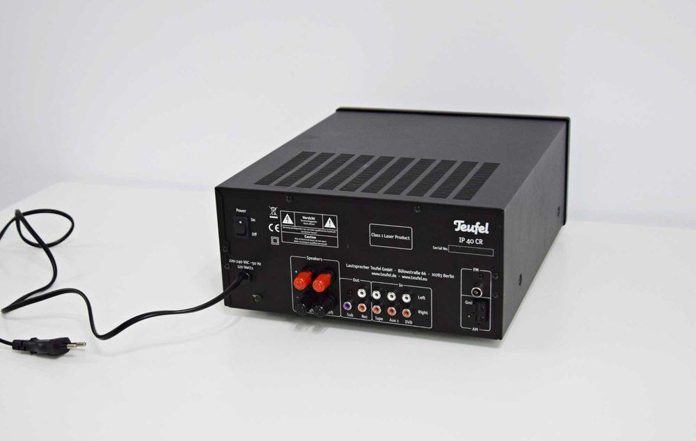 Amplificator Teufel IP 40 CR, CD Receiver mini